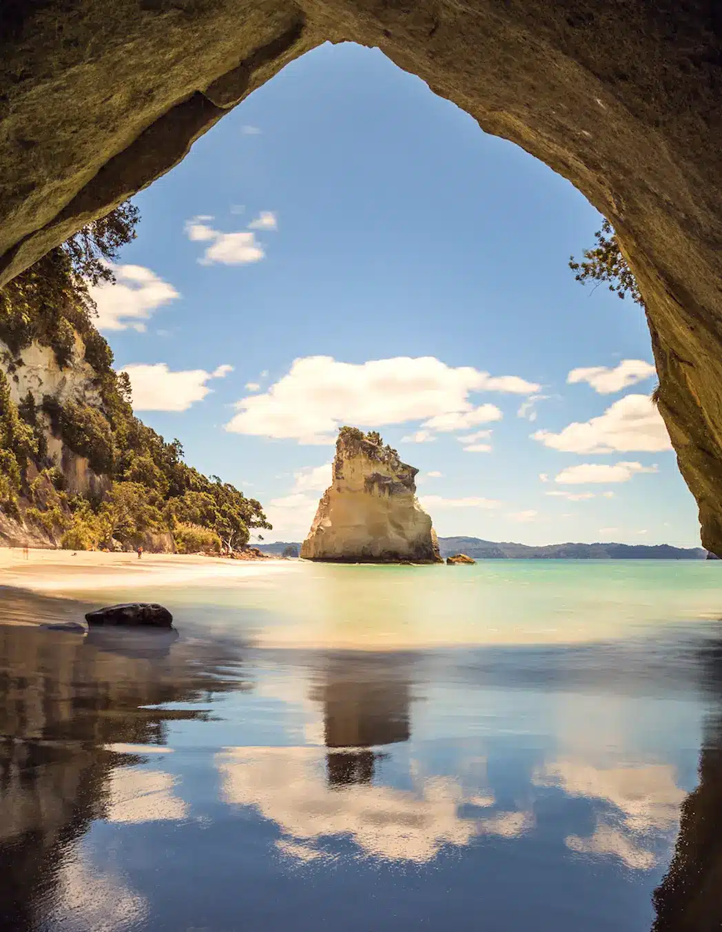 The Coromandel is a beautiful beach destination in New Zealand.